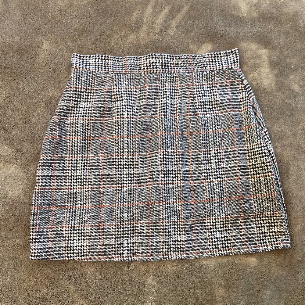 Plaid skirt